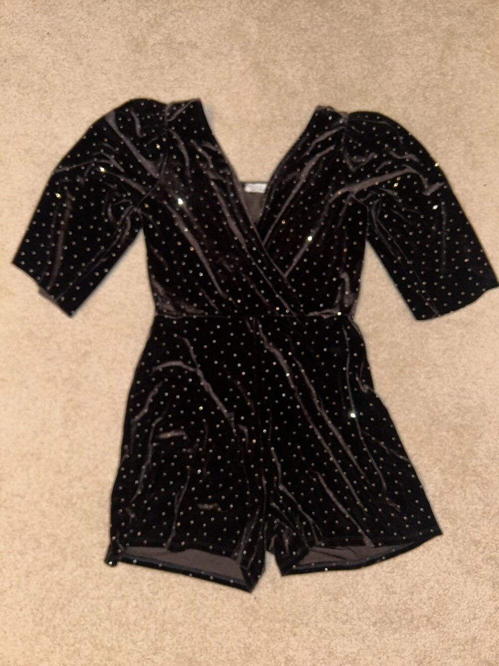 Bedazzled romper